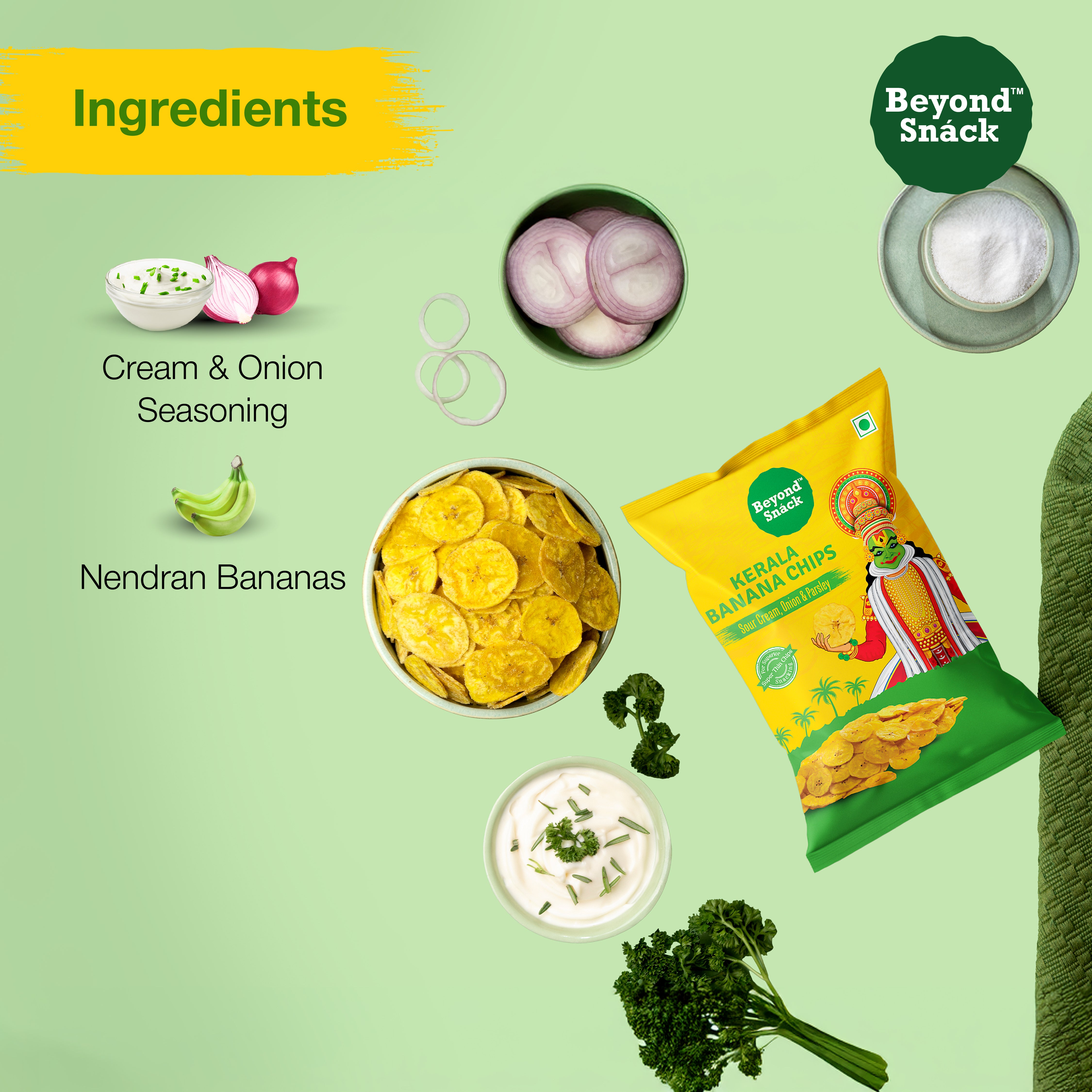Sour Cream Onion & Parsley