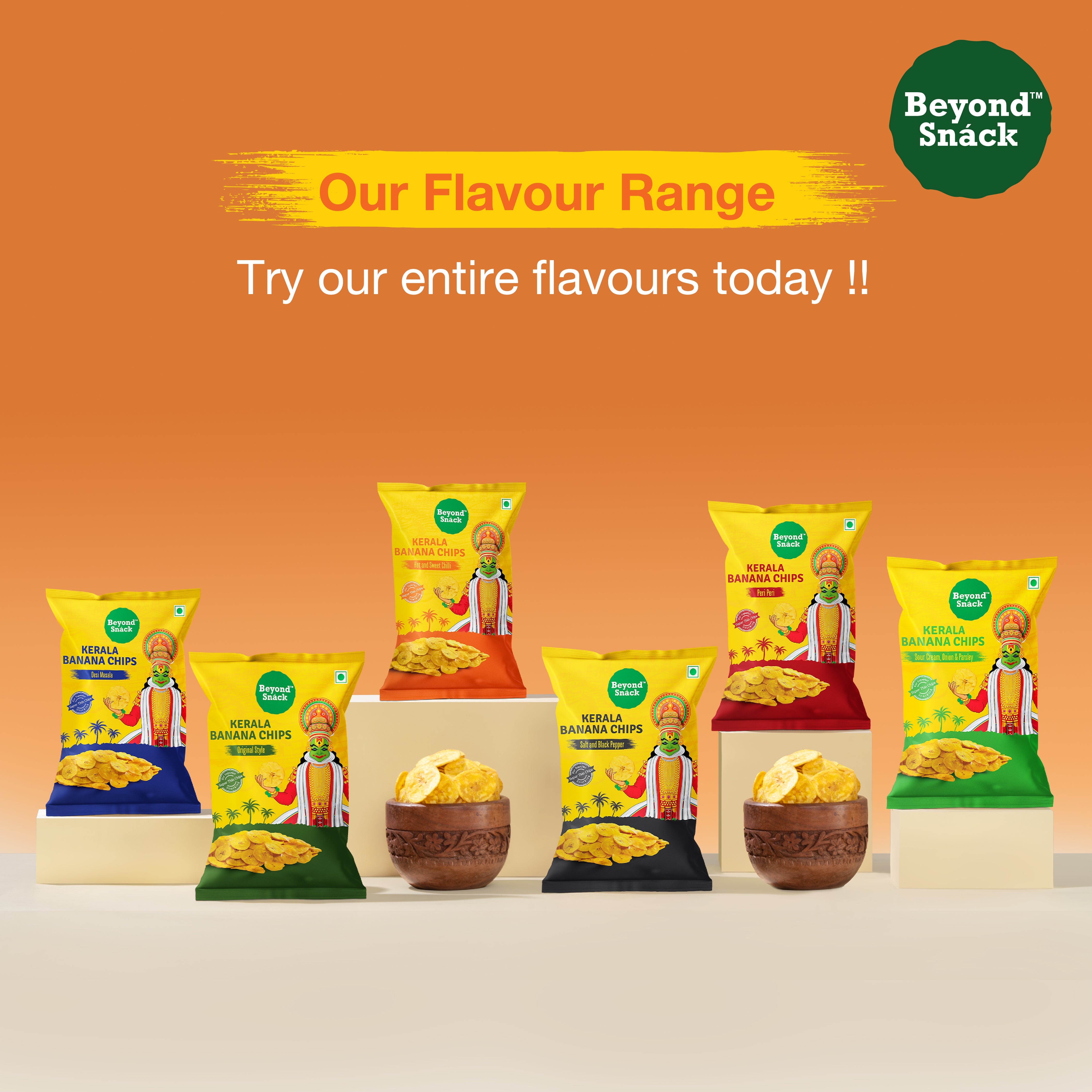 3 Flavour Combo: Original, Peri Peri, Sour Cream Onion & Parsley