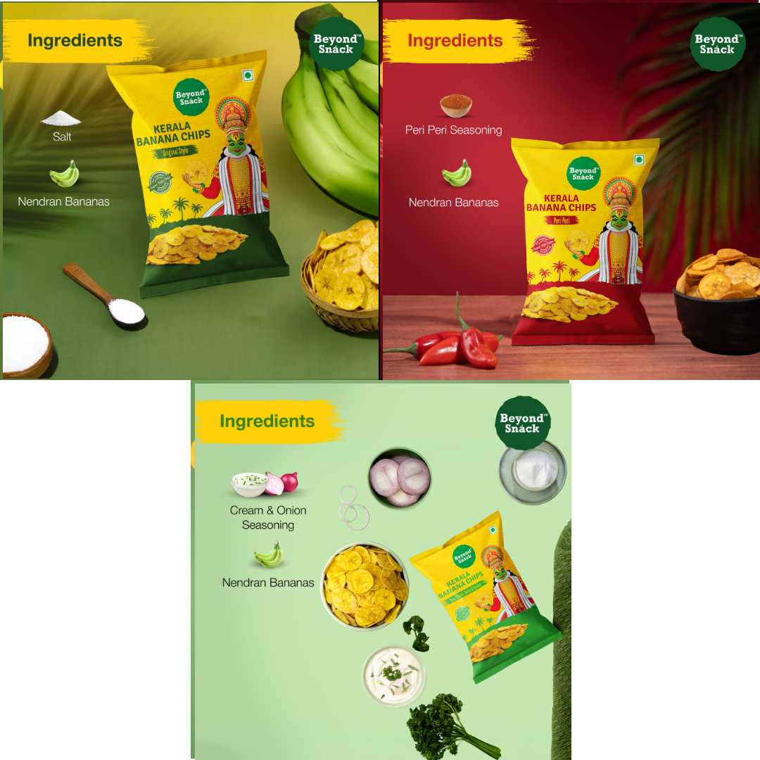 3 Flavour Combo: Original, Peri Peri, Sour Cream Onion & Parsley