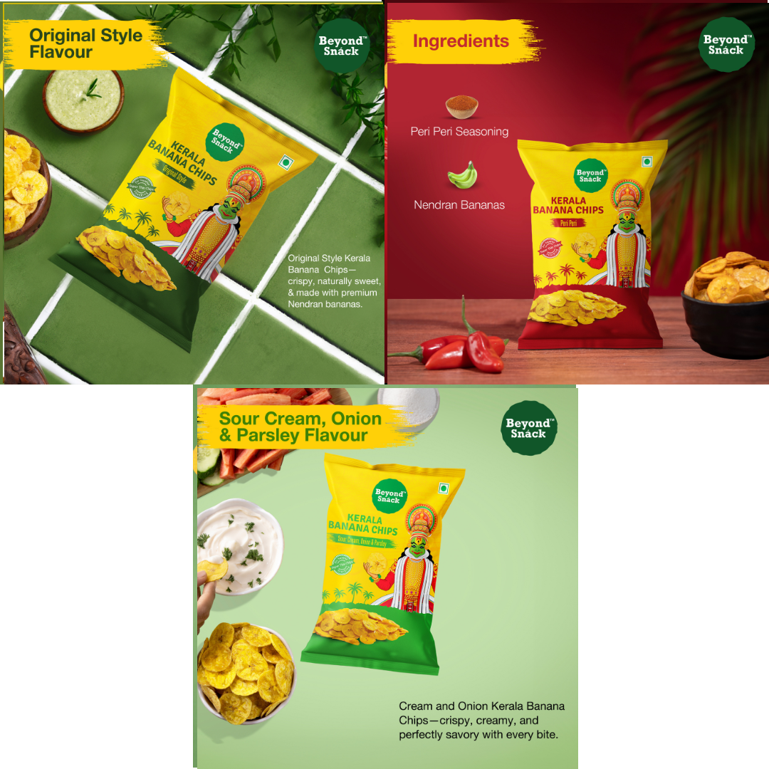 3 Flavour Combo: Original, Peri Peri, Sour Cream Onion & Parsley