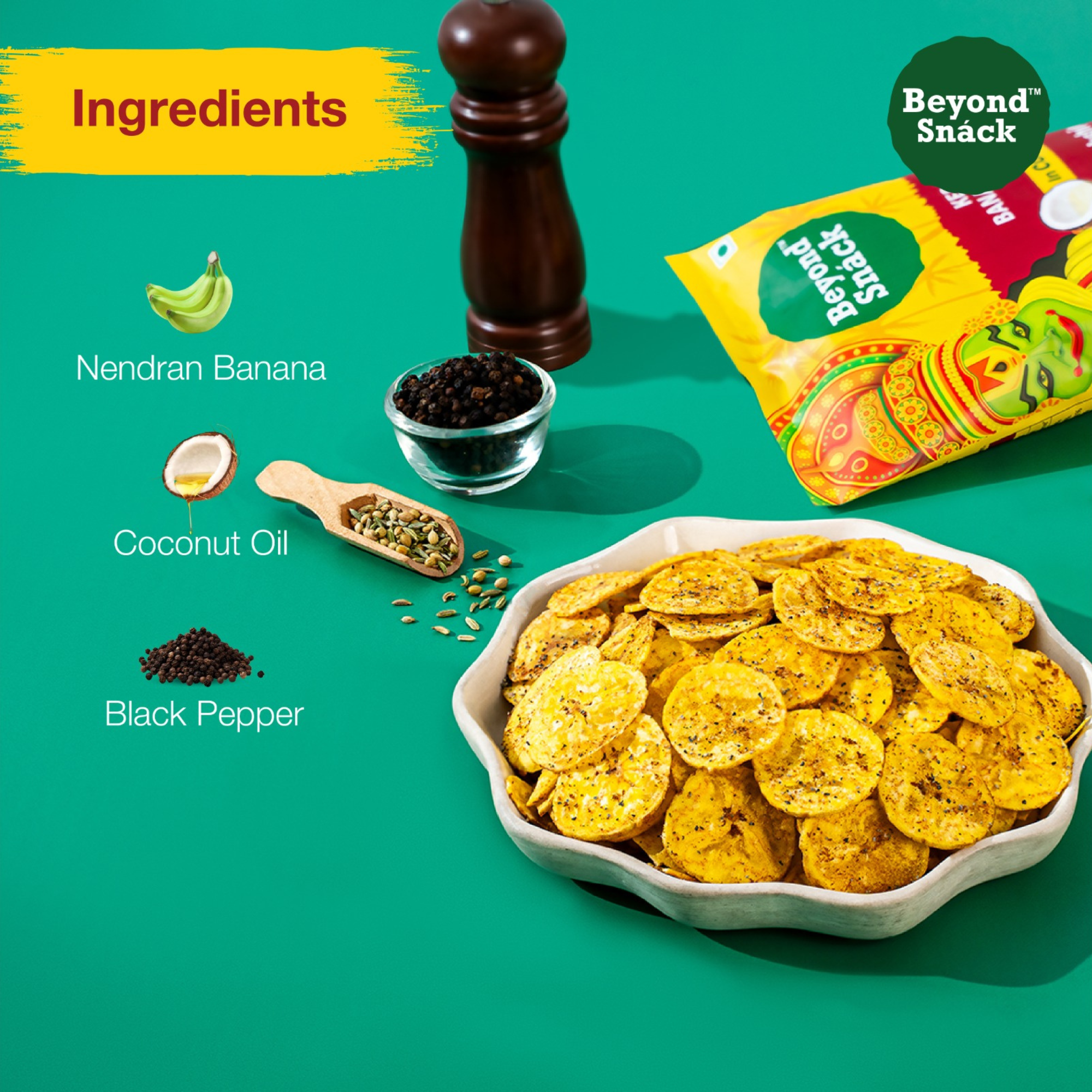 Dakshin Pepper Fry made in Coconut Oil