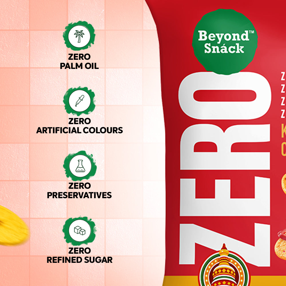 ZERO Kerala Banana Chips - Peri Peri