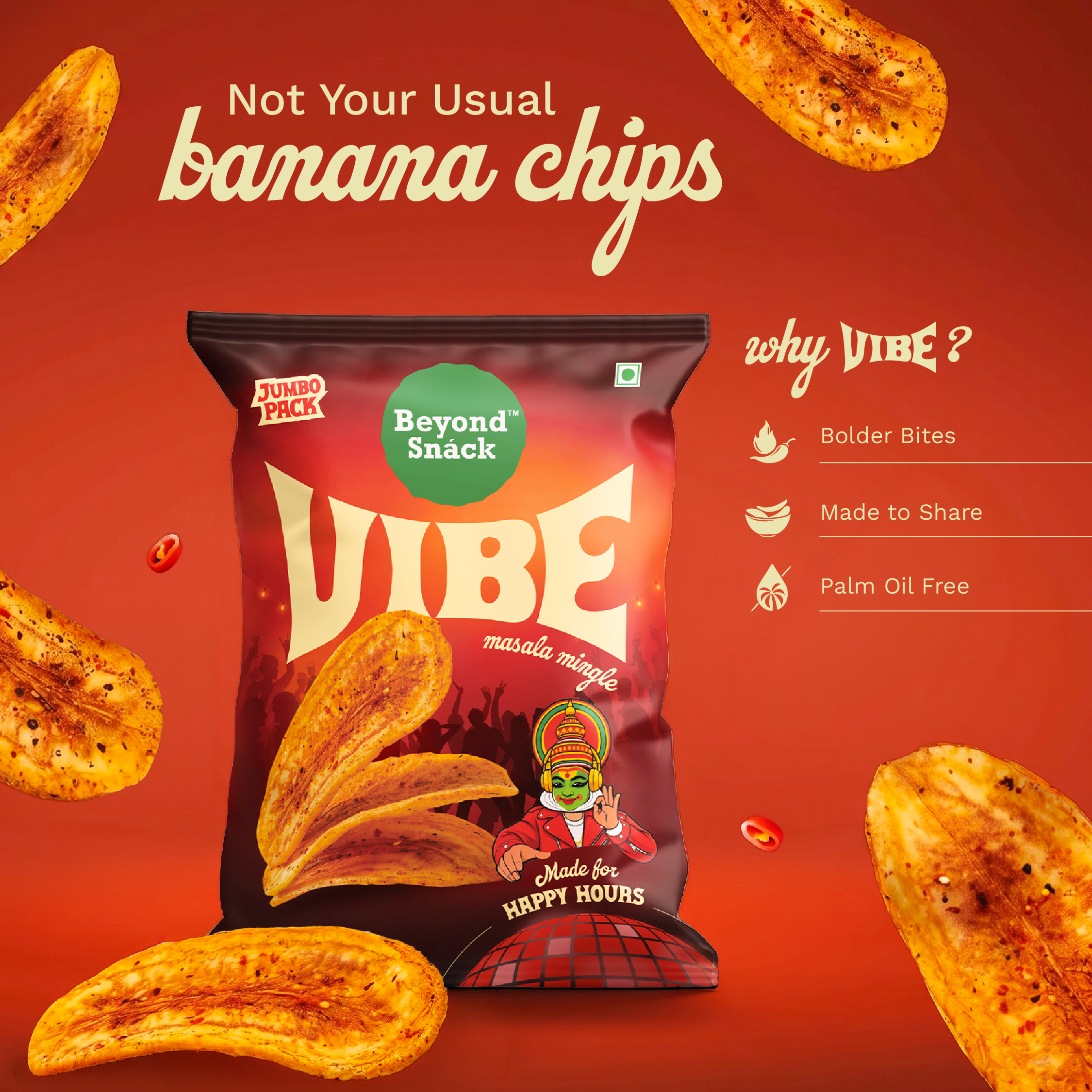 Beyond Snack VIBE – Masala Mingle Banana Chips